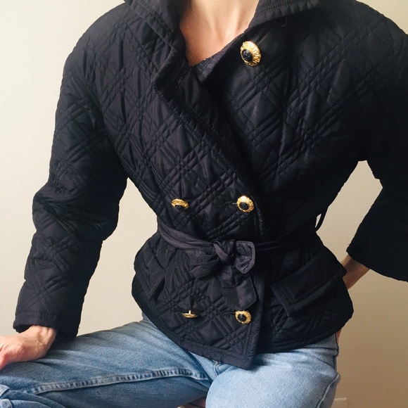 Rare VERSACE Vintage Quilted Jacket XS - Picture 6 of 17